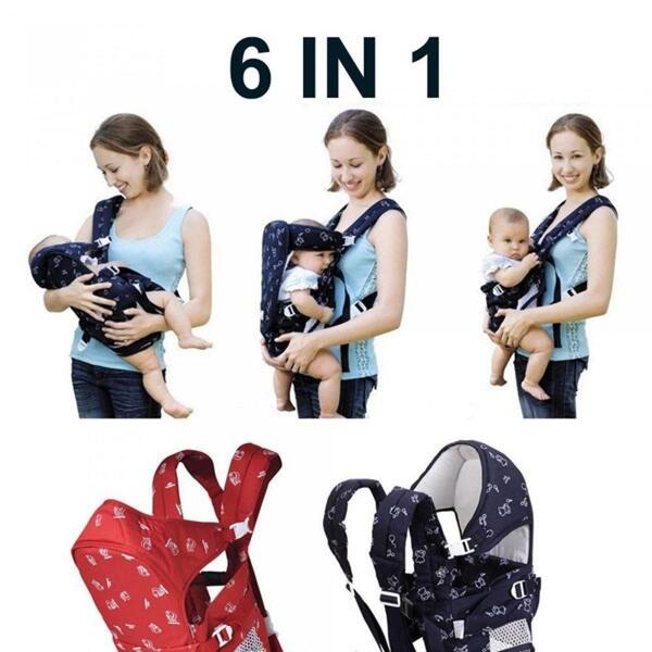 6in1 Baby Carrier Upto 20kg 0-36 Months Baby Carrier Bag