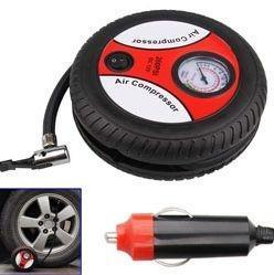 Electric Portable car air compressor 12V