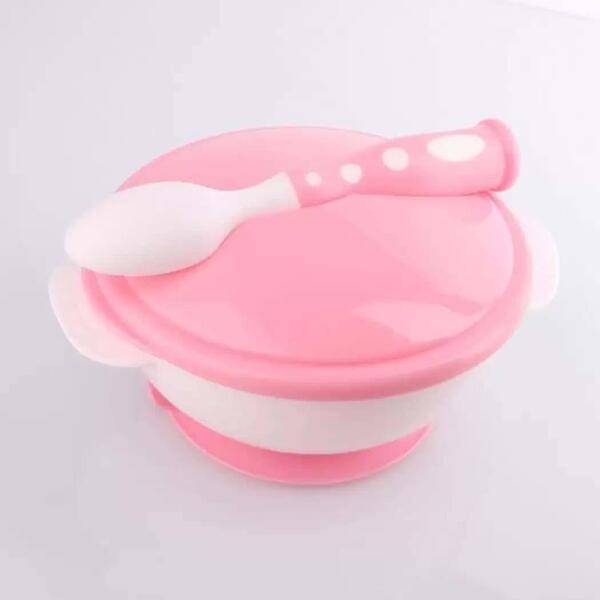 RD Baby Spoon Bowl Learning Dishes With Suction Cup