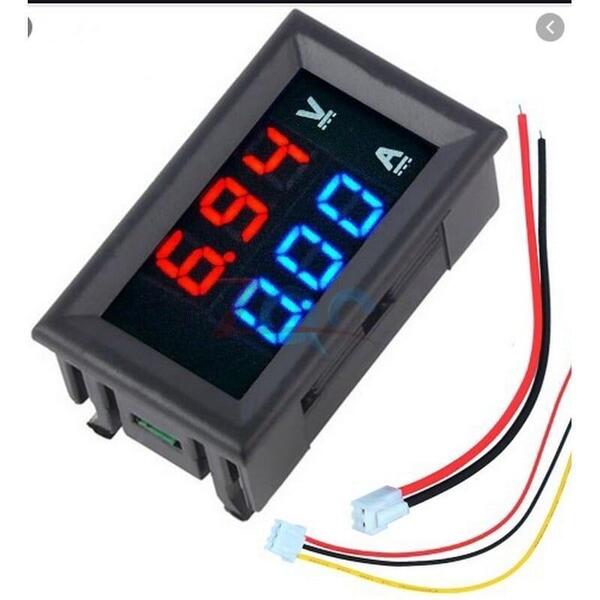 Hamro Deal DC Volt Meter Digital Voltmeter Ammeter DC10A Voltage And Amp Display