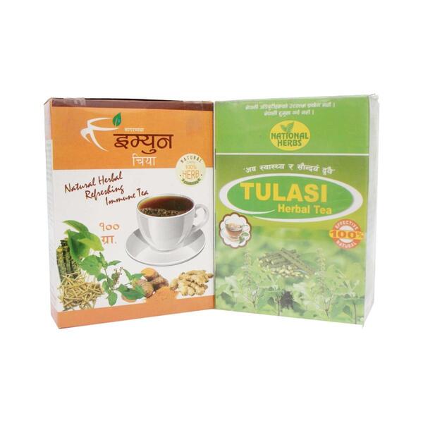 Tulasi Herbal Tea And Immune Tea