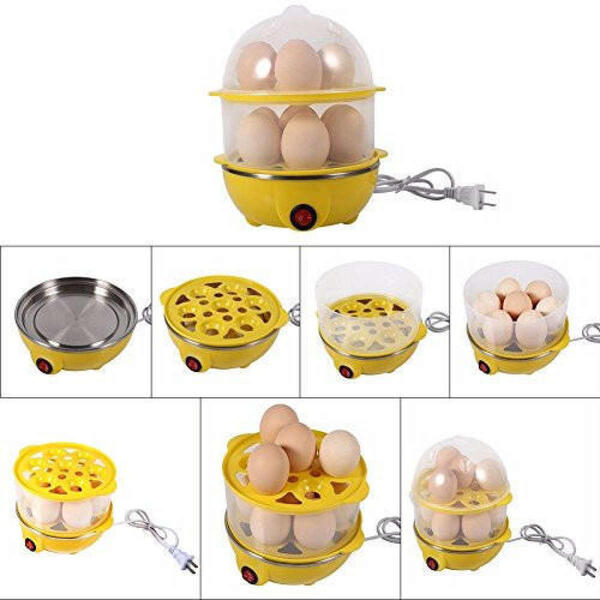 Bhanda Kunda Double Layer Egg Boiler Electric Cooker