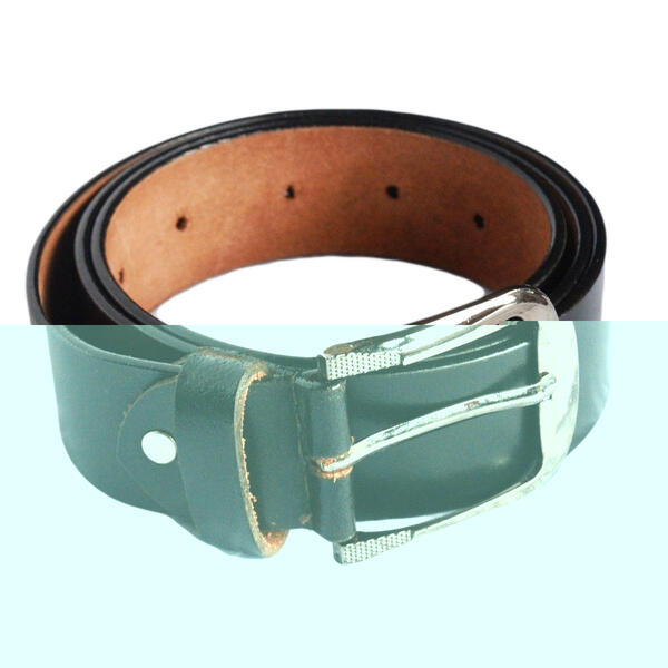 Leather Solid Belt For Men