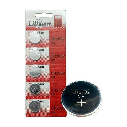 CR2032 Coin Cell Lithium Battery 3V- Computer Motherboard CMOS Battery Cell pcs)