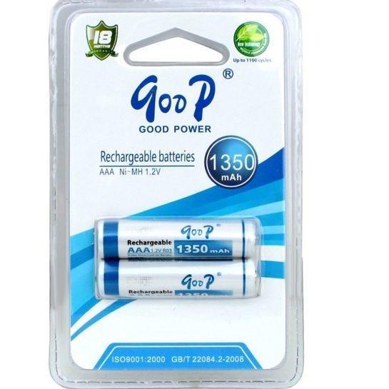 Goop AAA Sized 1350mAh Ni-MH 1.2V Rechargeable Battery