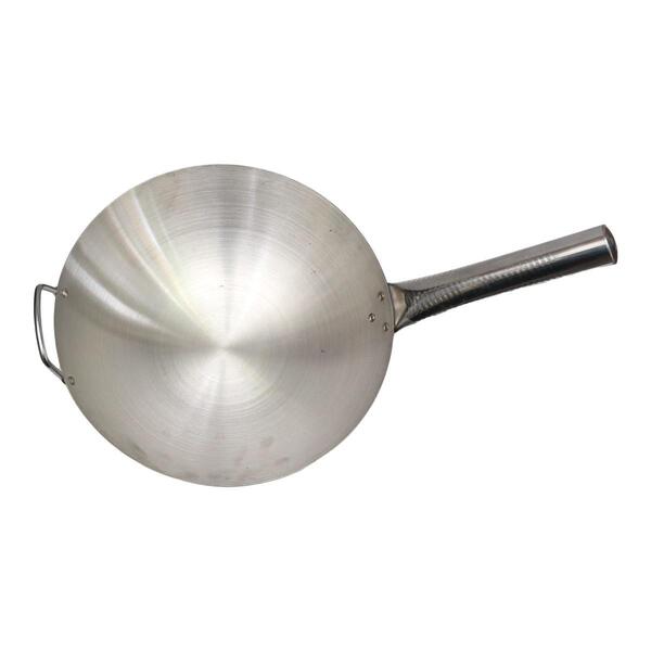 Silver Stainless Steel Frying Pan 30cm