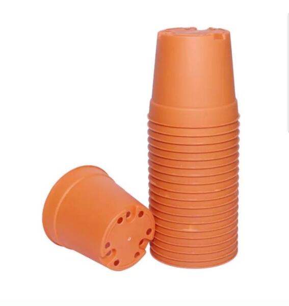 4 Inch Plastic Nursery Planter Pot For Home Gardening