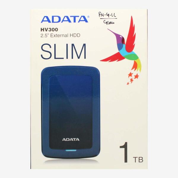 ADATA HV300 Slim 2.5 External HDD 1 TB