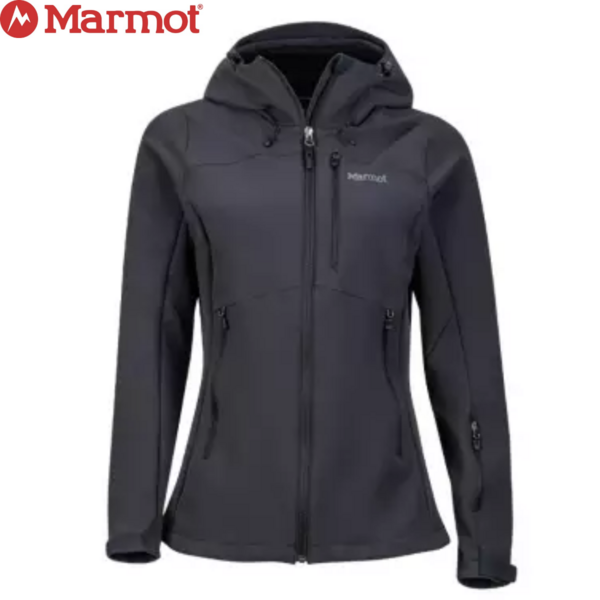 Marmot Moblis Jacket Windproof and Water Resistant with Incredible Breathability Black For Women - 45750(001)