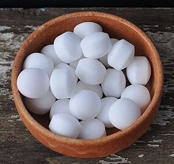 Taj 555 Naphthalene Balls for Clothes, 3 in 1 Anti-Insect, Anti-Moth, Anti-pests for Bathroom, Cockroaches