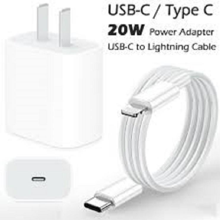 aple 20w usb c power adapter charger 1m type c charging cable for iphne 13 13 pro 13 pro max 12