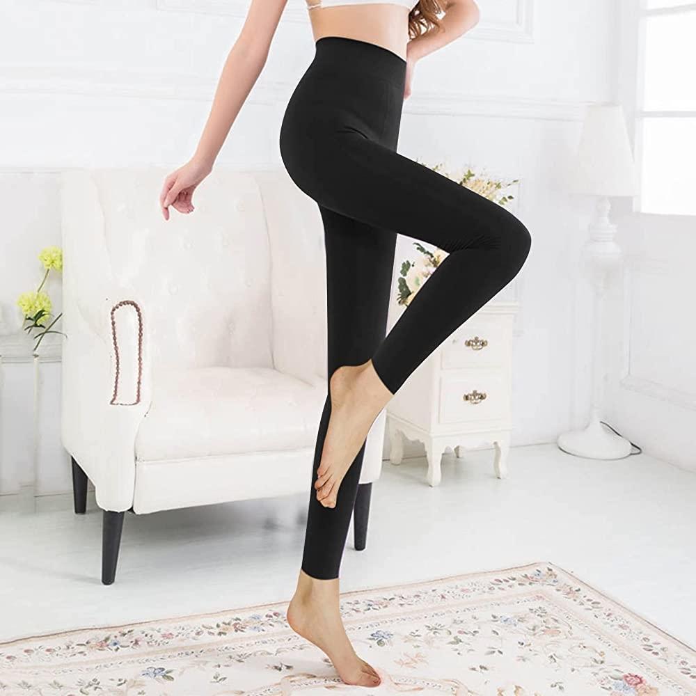 black color stretchable skinny leggings for women