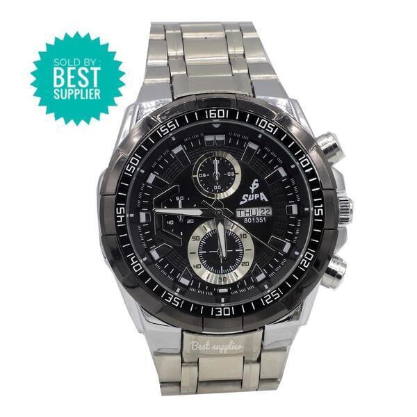 Chronograph Designers Design RoundDial Stainless Steels Big Size Watch For Men With Day Date Function VAA