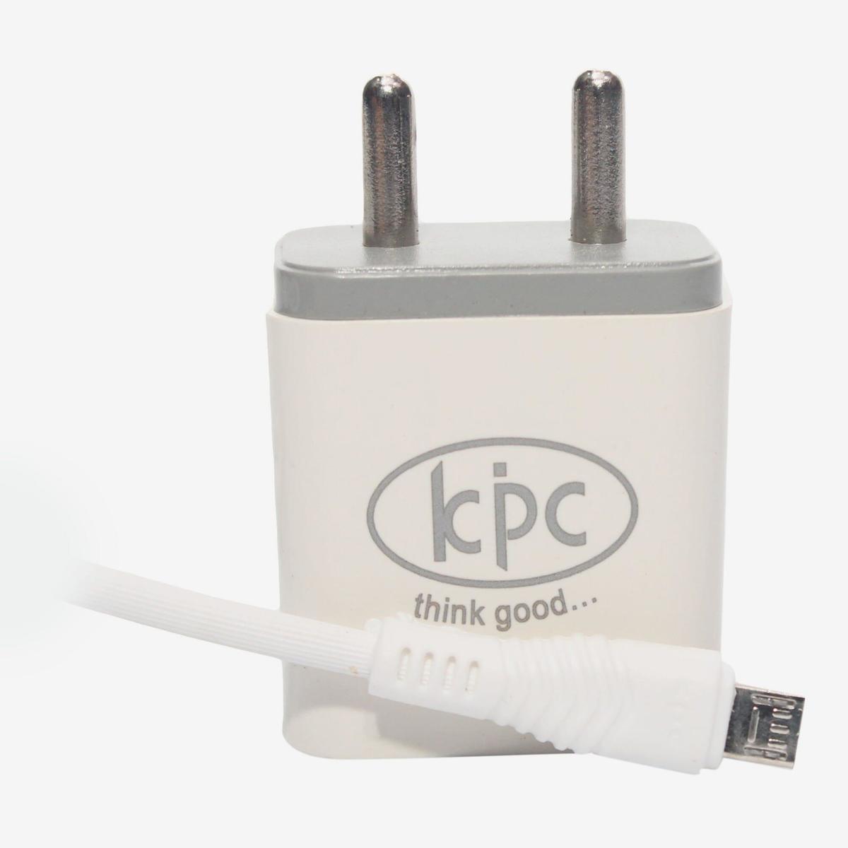 kpc 2 4a mobile charger with micro usb datacable