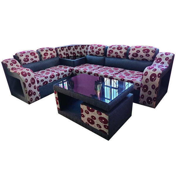 Local Corner Sofa - 8 x 7 ft With Table