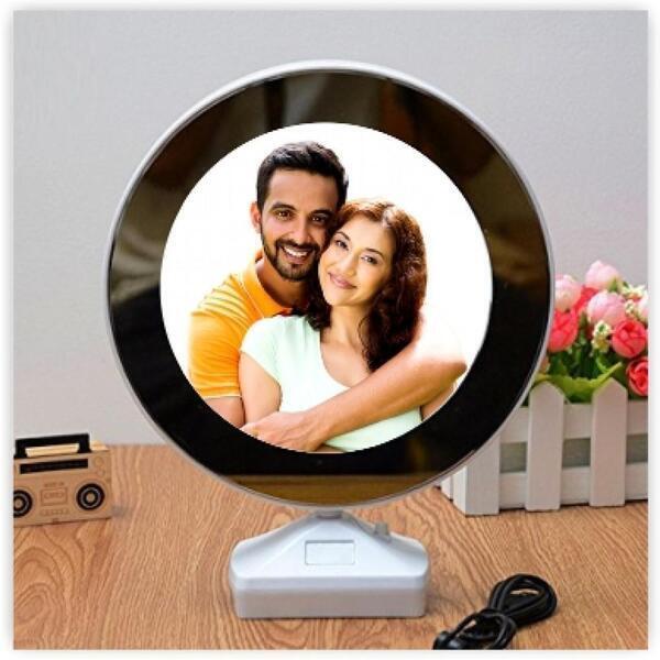 Magic Mirror And Photo Frame 2 in 1 With led