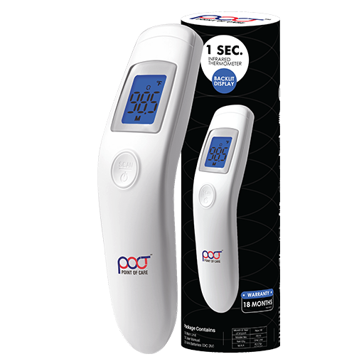 Point of Care 1 Sec Infrared Thermometer