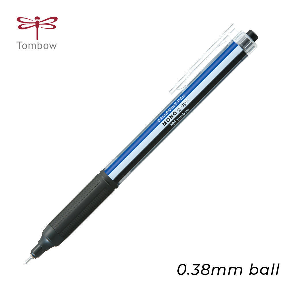 tombow ballpoint pen mono graph lite 0 38mm