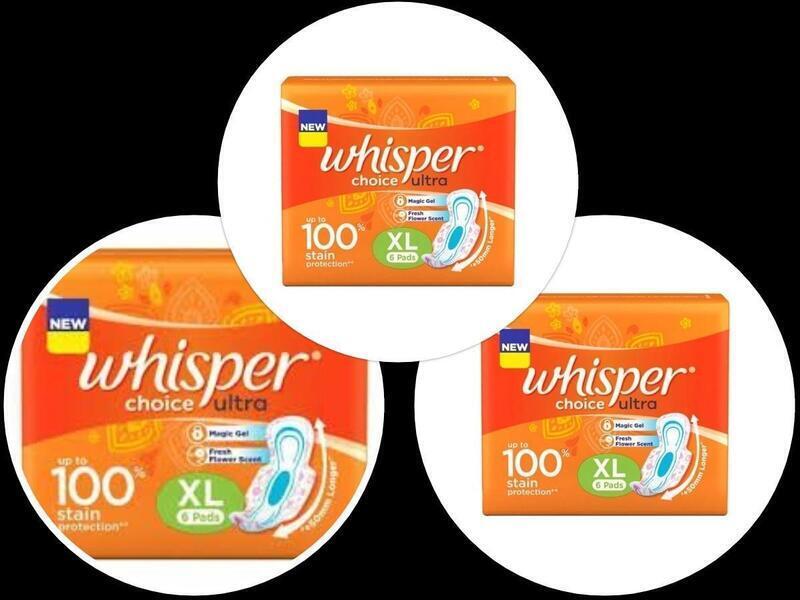 Whisper Choice Ultra Xl Sanitary Pads