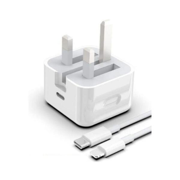 35 W USB-C Three Pin Power Adapter & USB-C To Lightning Cable For iPhone 6 Plus