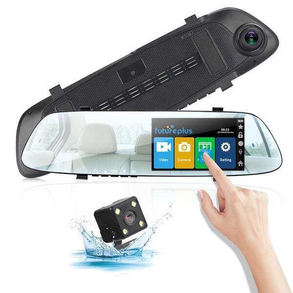 Car Dvr Mirror Recorder Rear View Camera 5 Inch