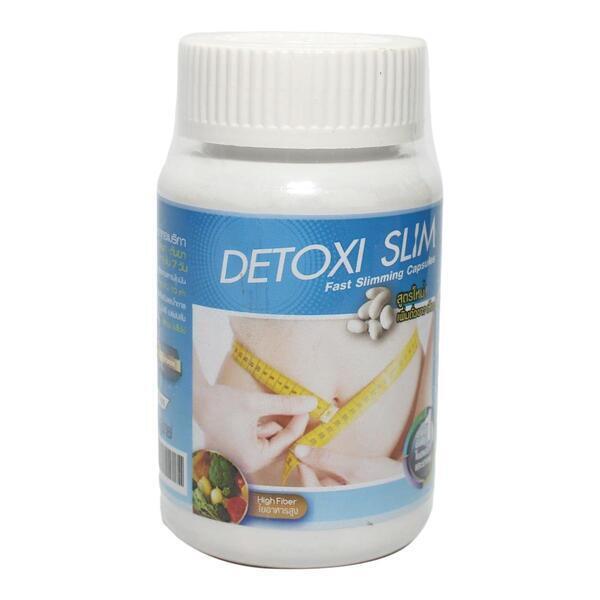 Detoxi Slim Fast Slimming Weight Loss Supplement Capsules (30 Capsules) With Qr Code