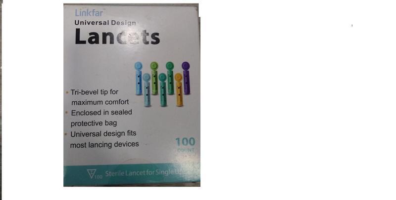 Linkfar Glucometer Blood Lancet, Sugar Test Needles -Needles