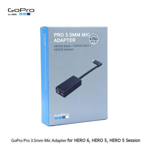 Original Gopro 3.5mm Mic Adapter For Gopro Hero 9 8 Max 7 6 5