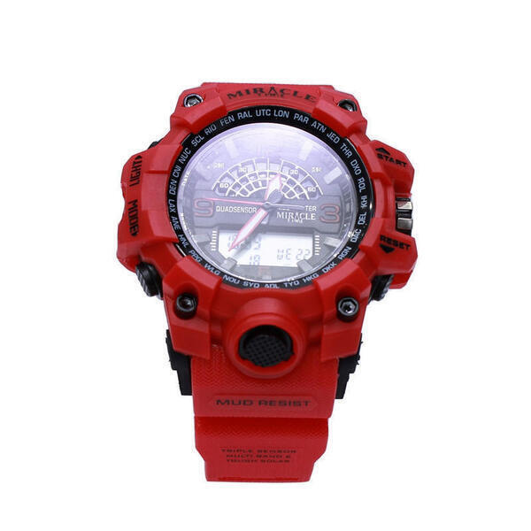 Watch House- Miracle Time Multifunctional Sport Double Time Watch For Men CII-v
