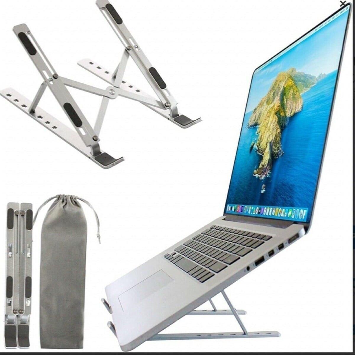 aluminum alloy laptop stand for 10 to 17 inches mackbook laptopsaa