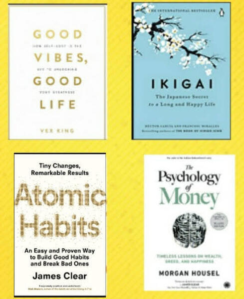 Rich dad poor dad + Atomic habit + The psychology of moneyy (SET OF 3 BOOKS