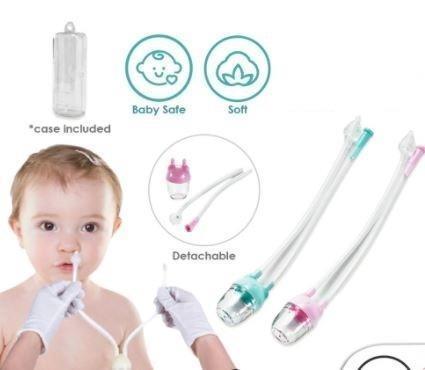 baby nose cleaner mucus suction anti back flow tube suction new born infant nasal aspiratorabbvv