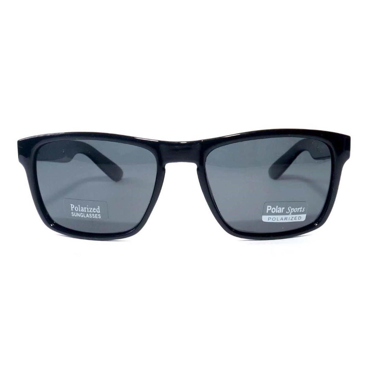 black shade mens polar sports square shaped sunglasses in