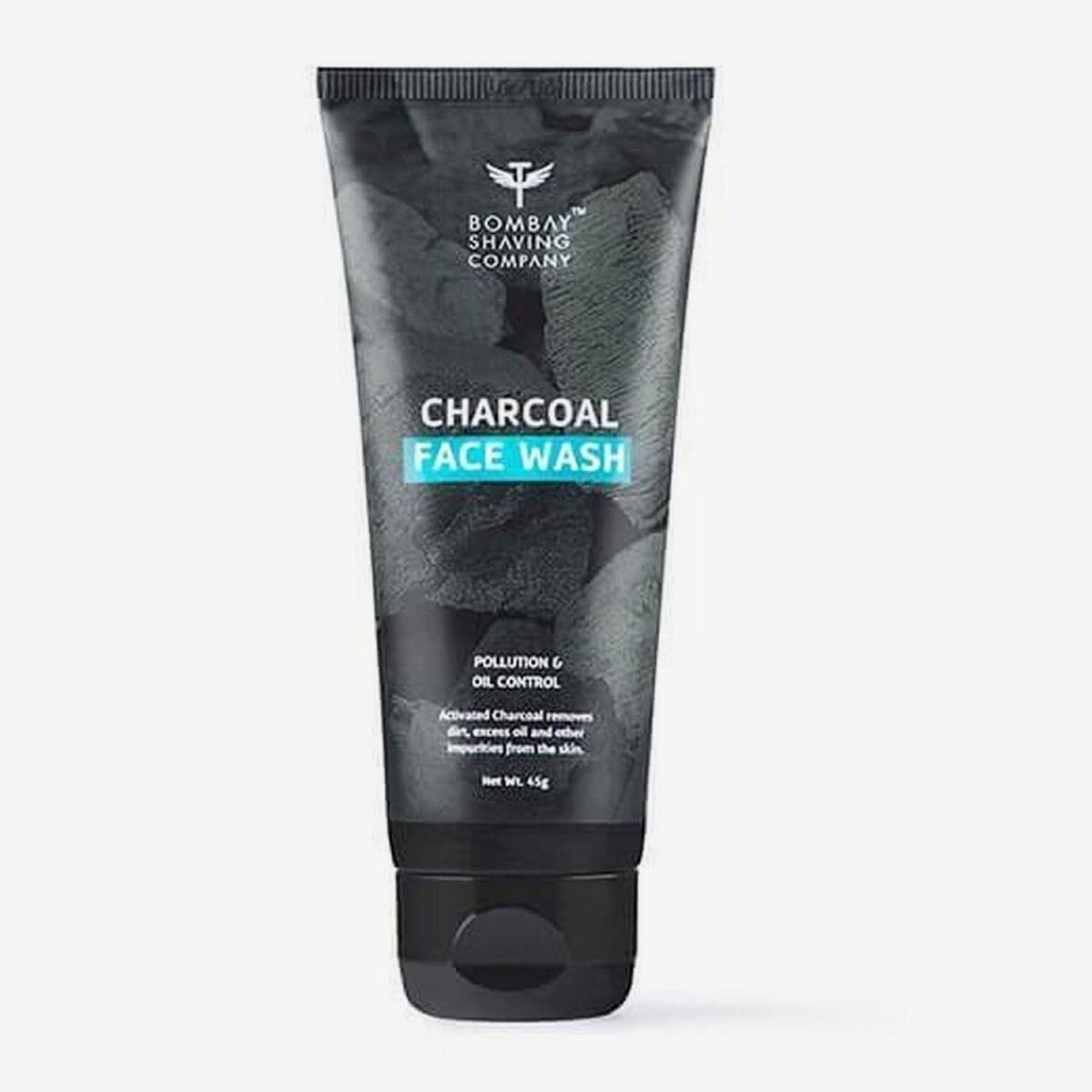 bombay shaving company charcoal face wash 45gm
