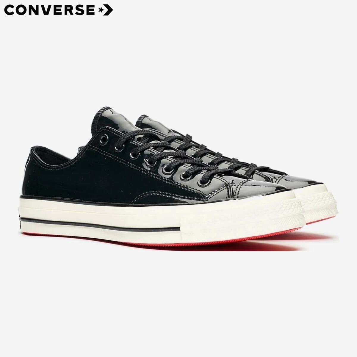 converse chuck taylor all star 70s ox black sneaker for unisex 162438c