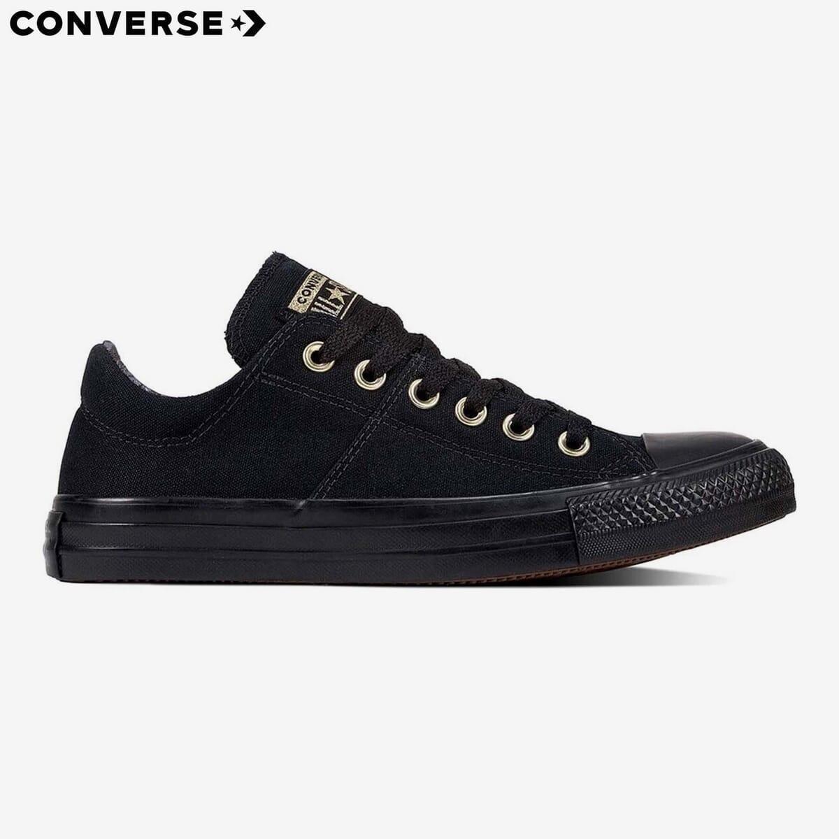 converse chuck taylor all star madison ox black shoes for women 561742c