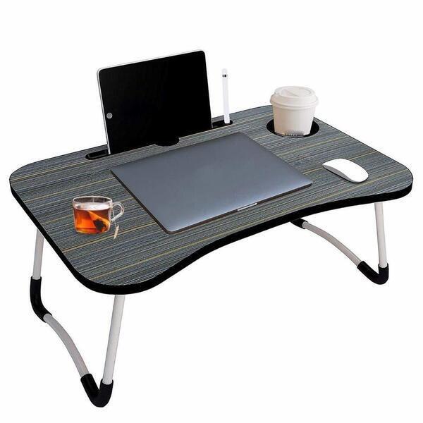 Foldable And Portable Multi-Purpose Laptop Table Stand/Study Table/Bed Table(Colour May Vary)