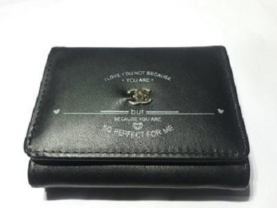 luck pu leather wallet for women