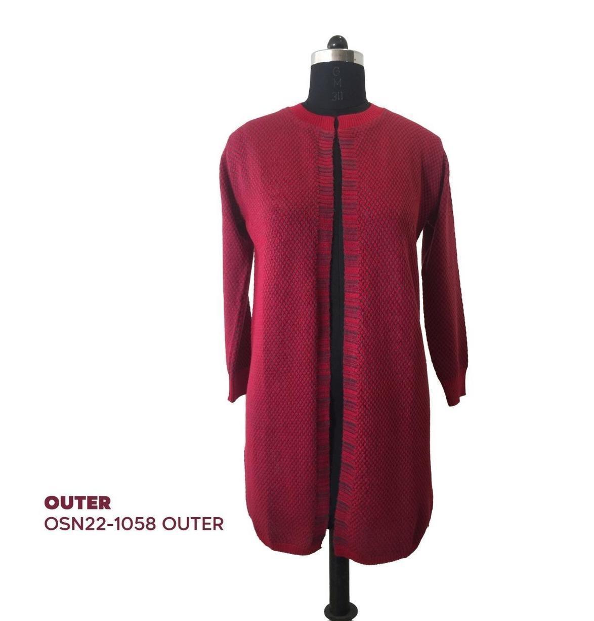 maroon full sleeve outers
