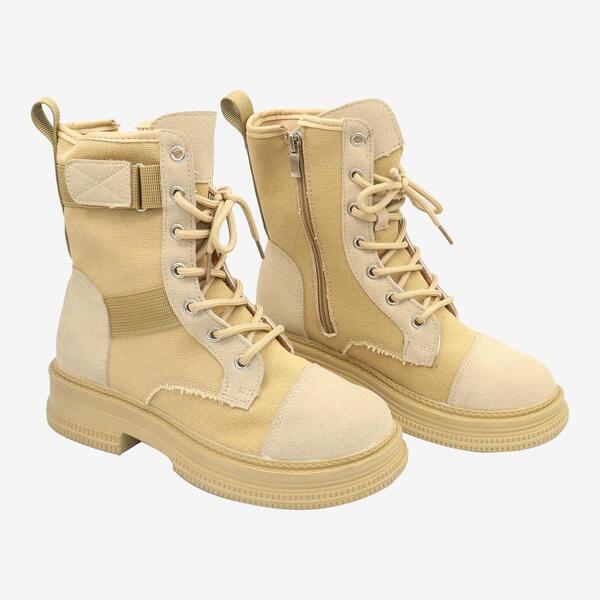 Mellow Yellow Color Stylish Boots For Women