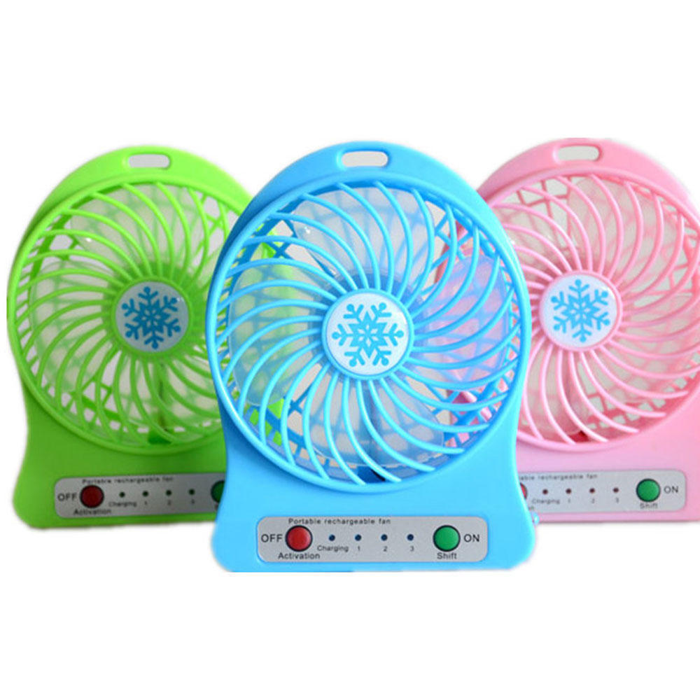 mini portable fan rechargeable table fan