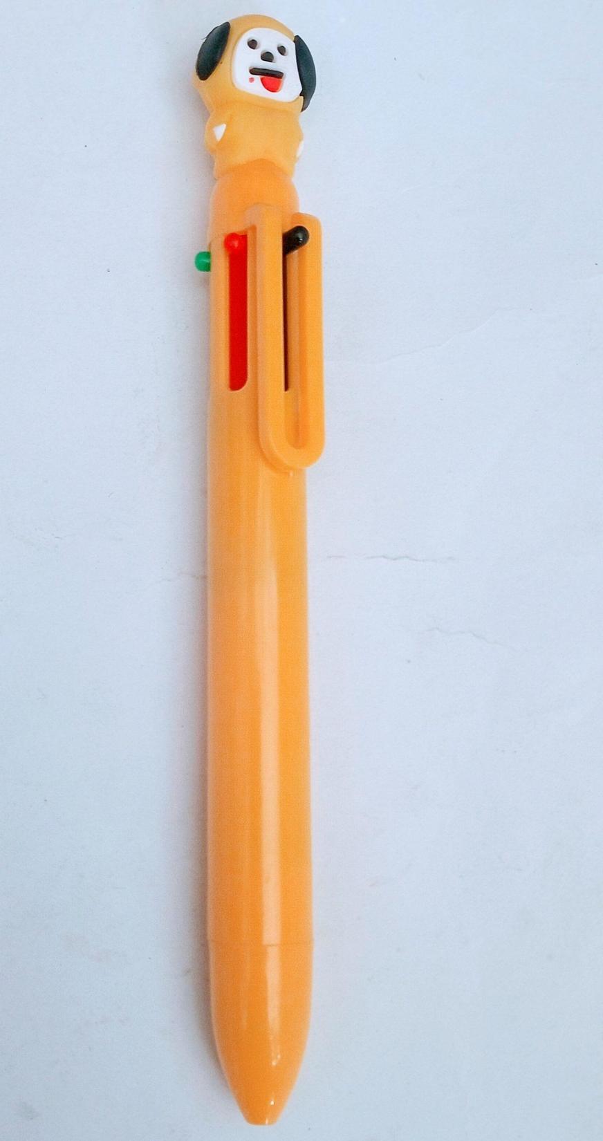 six colour dot pen scaled