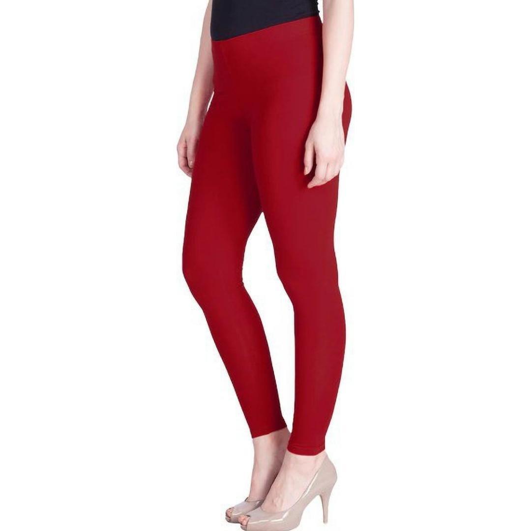 stretchable ankle lenght leggings for women