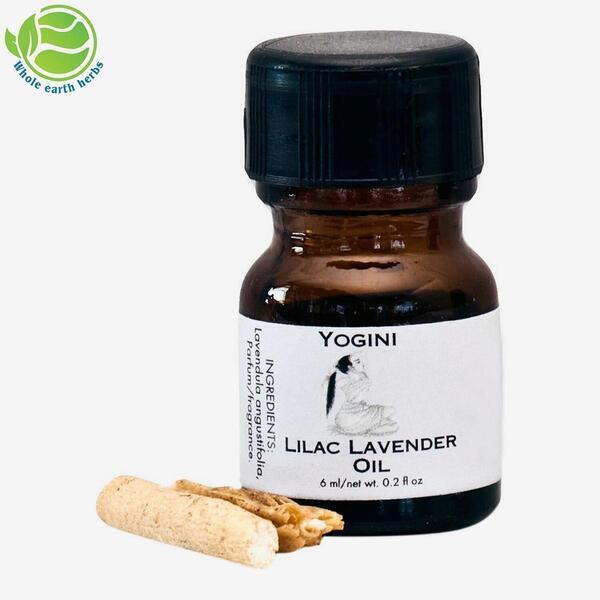 Whole Earth Herbs Yogini Lilac Lavender Essential Oil Blend