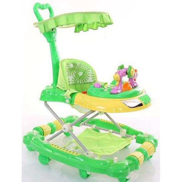 Multicolor Walker With Sun Shade Walker