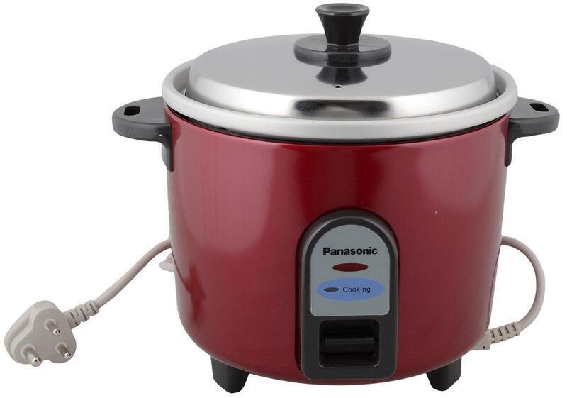 Panasonic Electric Rice Cooker - Burgundy, 1 L SR-WA10E(GE9)