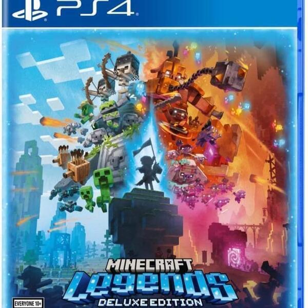 Sony Ps4 Game (Minecraft Legends - Deluxe Edition PlayStation-4)