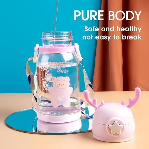 Tumbler 600ml Tumbler Water Bottle Sippy Cup for Baby Kids Straw Cup Feeding Nursing Water Bottle Sippy Cup