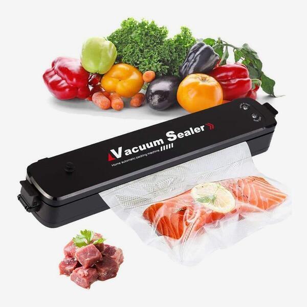 Vacuum Sealer Machine Upgraded Automatic Food Sealer With 10 Sealing Bags for Food Preservation Storage Saver Easy to Clean | Safety Certified