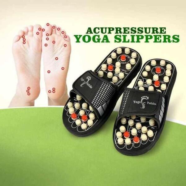 Acupressure Magnetic Massage Slippers - Magnetic Therapy Chappals